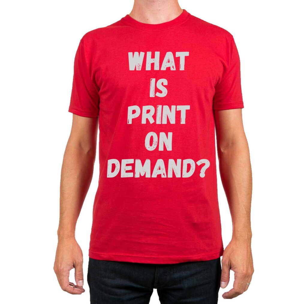 What is print on demand?